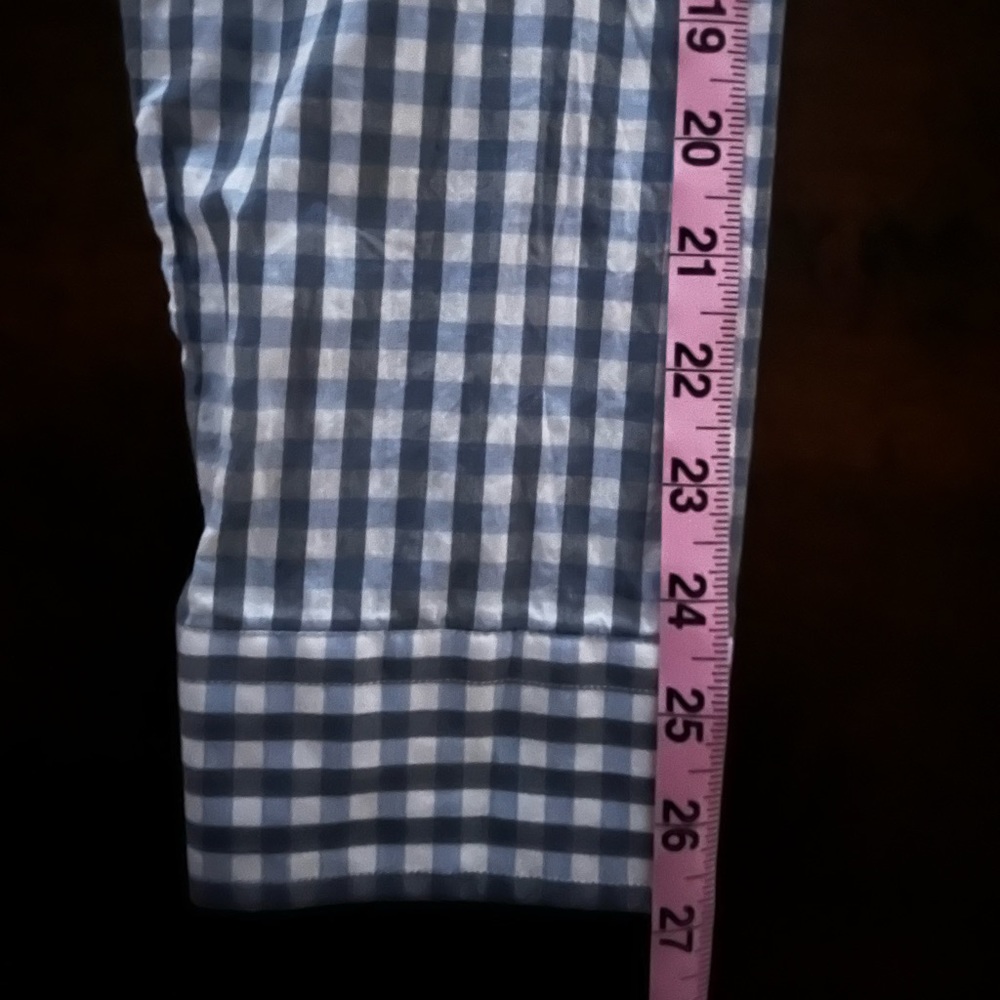 Billy Reid Rosedale Gingham Button Down - Picture 10 of 10